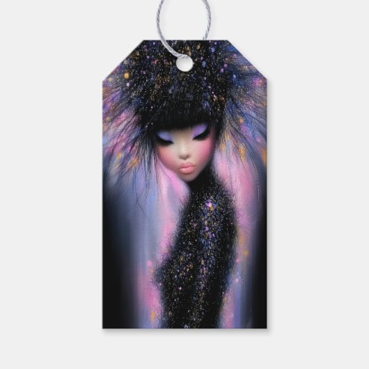 Geschenkanhänger Cosmic Diva Stellar Glow (Vorderseite)