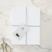 Geschenkanhänger Frohe Weihnachten (Mit Garn)