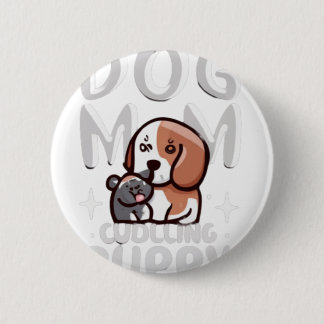 Geschenkanhänger für Hunde-Mamas, die mit ihrem We Button