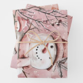 Geschenkanhänger Geschenkpapier Set (Beispiel)