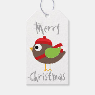 Geschenkanhänger - Holiday Bird