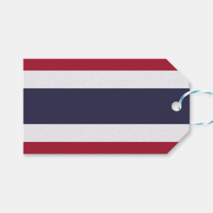 Geschenkanhänger mit der Flagge Thailands