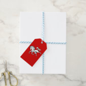 Geschenkanhänger mit der Flagge von Kent, England (Mit Garn)