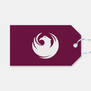 Geschenkanhänger mit Flagge von Phoenix, Arizona