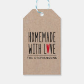 Geschenkanhänger "Mit Liebe Gemacht" (Rückseite)