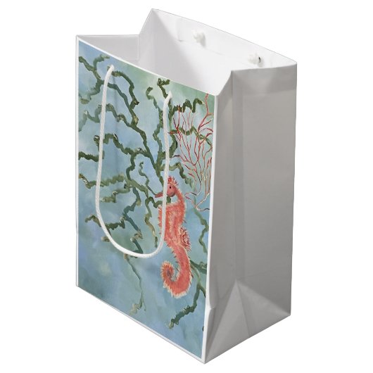 Geschenkanhänger Mittlere Geschenktüte (Vorderseite Schrägansicht)