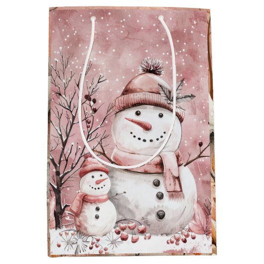 Geschenkanhänger Mittlere Geschenktüte (Vorderseite)