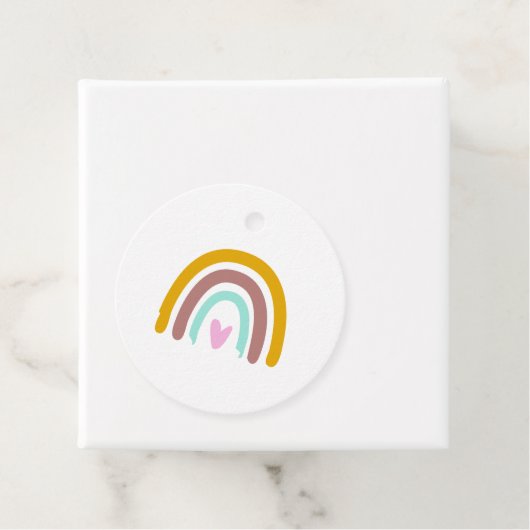 Geschenkanhänger Rainbow (Beispiel)