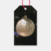 Geschenkanhänger Weihnachtskugel (Rückseite)