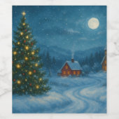 Geschenkanhänger Weinetikett (Einzelnes Label)