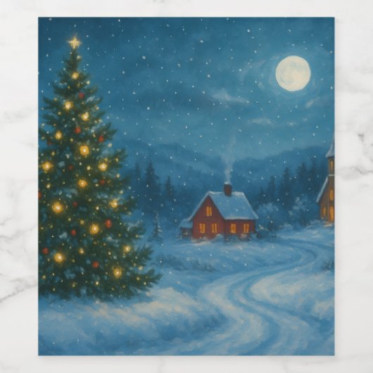 Geschenkanhänger Weinetikett (Einzelnes Label)