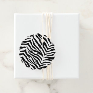 Geschenkanhänger-Zebra-Druck Geschenkanhänger