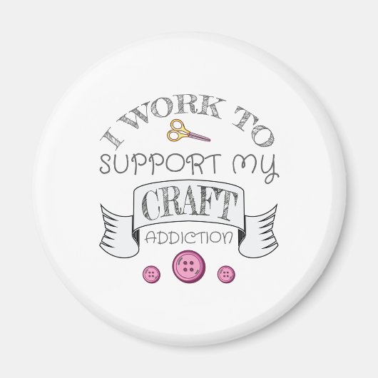 Geschenkarbeit unterstützen mein Kalkül Magnet (Vorne)