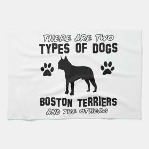 Geschenkartikel BOSTONS TERRIER Geschirrtuch