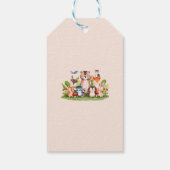 Geschenkartikel für Landtiere - Kinderdusche Geschenkanhänger (Rückseite)