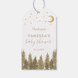 Geschenkartikel für Woodland Animals Baby-Dusche Geschenkanhänger