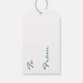 Geschenkartikel - Glückwünsche Lila Fußspuren in B Geschenkanhänger (Rückseite)