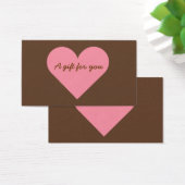 Geschenkartikel in Braun und Rosa (Schreibtisch)