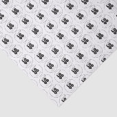 Geschenkartikel mit der Marke Wrap Custom Black Lo Seidenpapier (Ausschnitt)