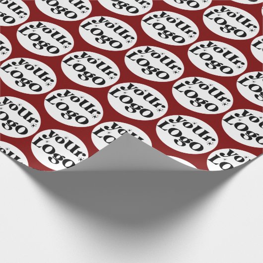 Geschenkartikel mit Firmenlogo Geschenkpapier (Ecke)