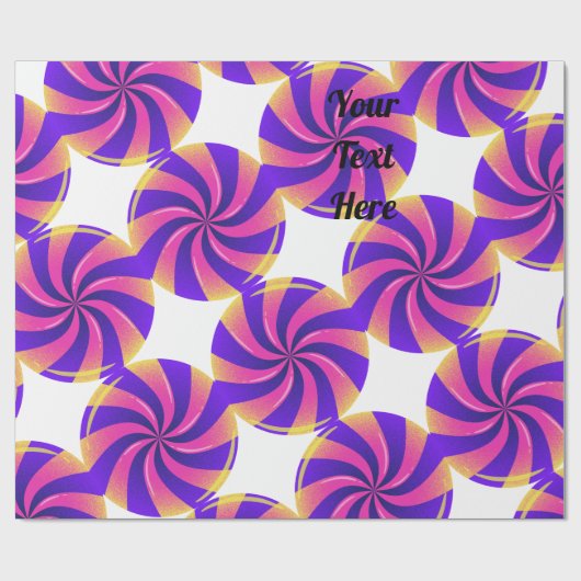 Geschenkartikel oder Matte Wrapping Paper Geschenkpapier (Flach)