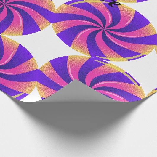 Geschenkartikel oder Matte Wrapping Paper Geschenkpapier (Ecke)