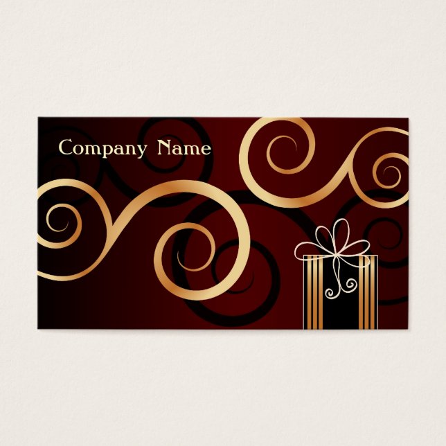 Geschenkartikelhandelskarte (Vorderseite)