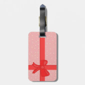 Geschenkband Gepäckanhänger (Rückseite vertikal)