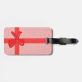 Geschenkband Gepäckanhänger (Rückseite horizontal)
