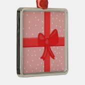 Geschenkband Ornament Aus Metall (Rechts)