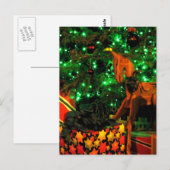 Geschenkbaum 2 postkarte (Vorne/Hinten)