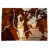 Geschenkbeutel aus Ahornblättern Große Geschenktüte (Vorderseite)