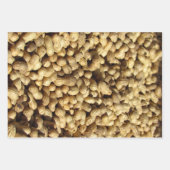 Geschenkbeutel - Erdnüsse in 3 Größen Geschenkpapier Set (Vorderseite)