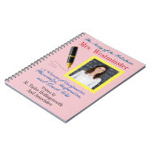 Geschenkblatt für Lehrer - SRF Notizblock (Linke Seite)