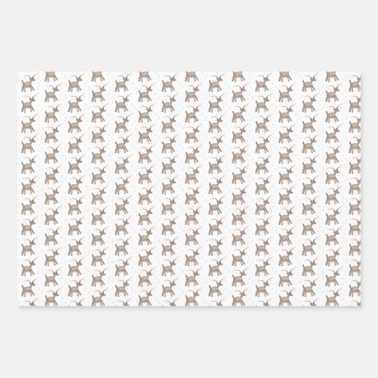 Geschenkblatt Set - Kinderart #1 Geschenkpapier Set (Vorderseite 3)