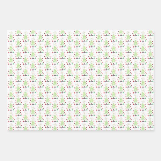 Geschenkblatt Set - Kinderart #1 Geschenkpapier Set (Vorderseite)