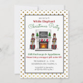 Geschenkbörse Weihnachtsfeiertag Party Einladung (Vorderseite)