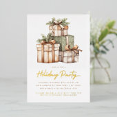 Geschenkbörse White Elephant Party Einladung (Stehend vorne)