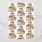 Geschenkbörse White Elephant Party Einladung (Rückseite)