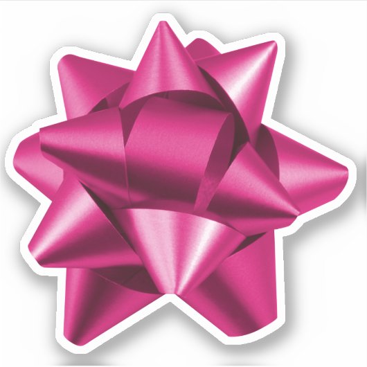 Geschenkbow | Aufkleber | Verschiedene Größen | Ro (Vorderseite)