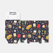 Geschenkbox für Lehrer Geschenkschachtel (Ungefaltet)