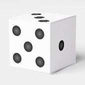 Geschenkbox für Würfel oder Die Hochzeitsfeier Geschenkschachtel (Vorderseite)