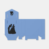 Geschenkbox. Geschenkschachtel (Ungefaltet)