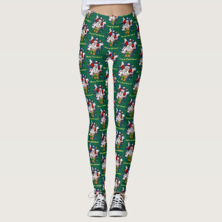 Geschenkbox Schneemann Frohe Weihnachten! Überrasc Leggings