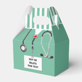 Geschenkbox zur Abschlussfeier der Pflegeschule Geschenkschachtel