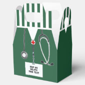 Geschenkbox zur Abschlussfeier der Pflegeschule Geschenkschachtel (Geöffnet)