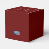 Geschenkboxen 1 Burg(Winter Red 2) RFPMDesign ©️ 2 Geschenkschachtel (Rückseite)
