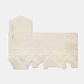 Geschenkboxen Burlap und Lace Geschenkschachtel (Ungefaltet)