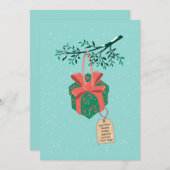 Geschenkboxen Delight Feiertagskarte (Vorne/Hinten)