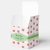 Geschenkboxen der Gastgeschenk Hochzeit Rosa und G Geschenkschachtel (Geöffnet)